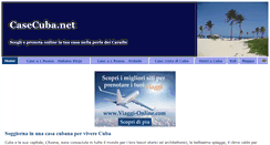 Desktop Screenshot of casecuba.net